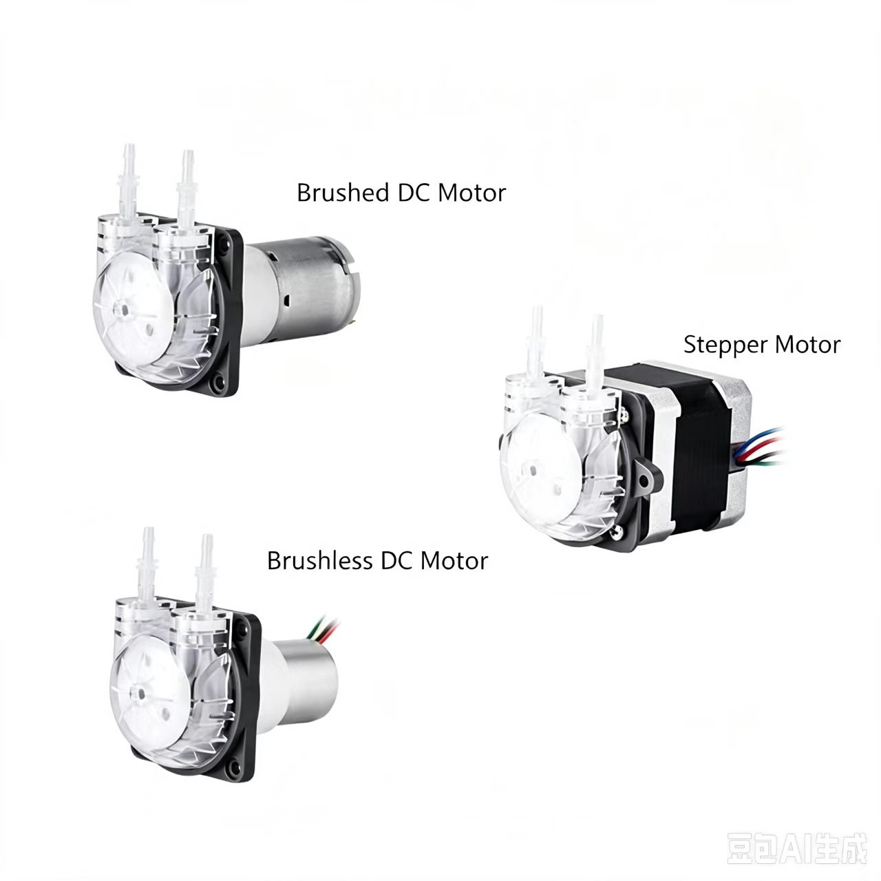 Mini Peristaltic Pump 12V - Pompa Peristaltik Mikro PENGPU 24V Motor