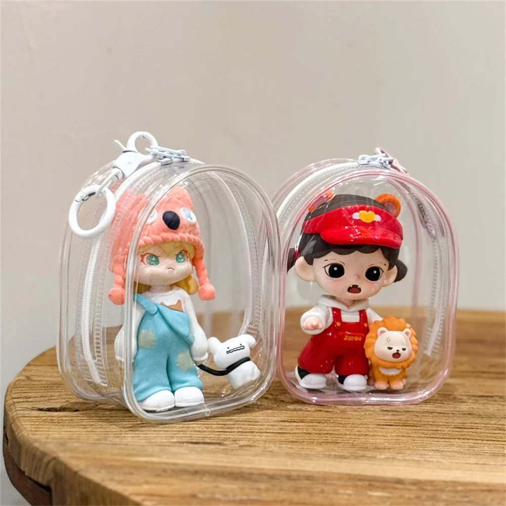 Packaging - Tas Penyimpanan Transparan PVC 12cm dengan