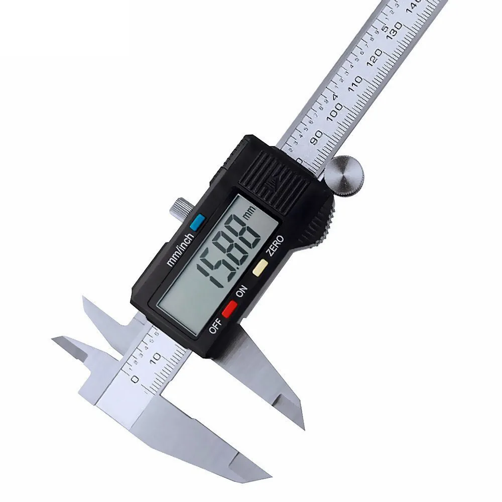 Digital Caliper 150Mm Stainless Steel - Jangka Sorong Digital Presisi Tinggi 0-150mm
