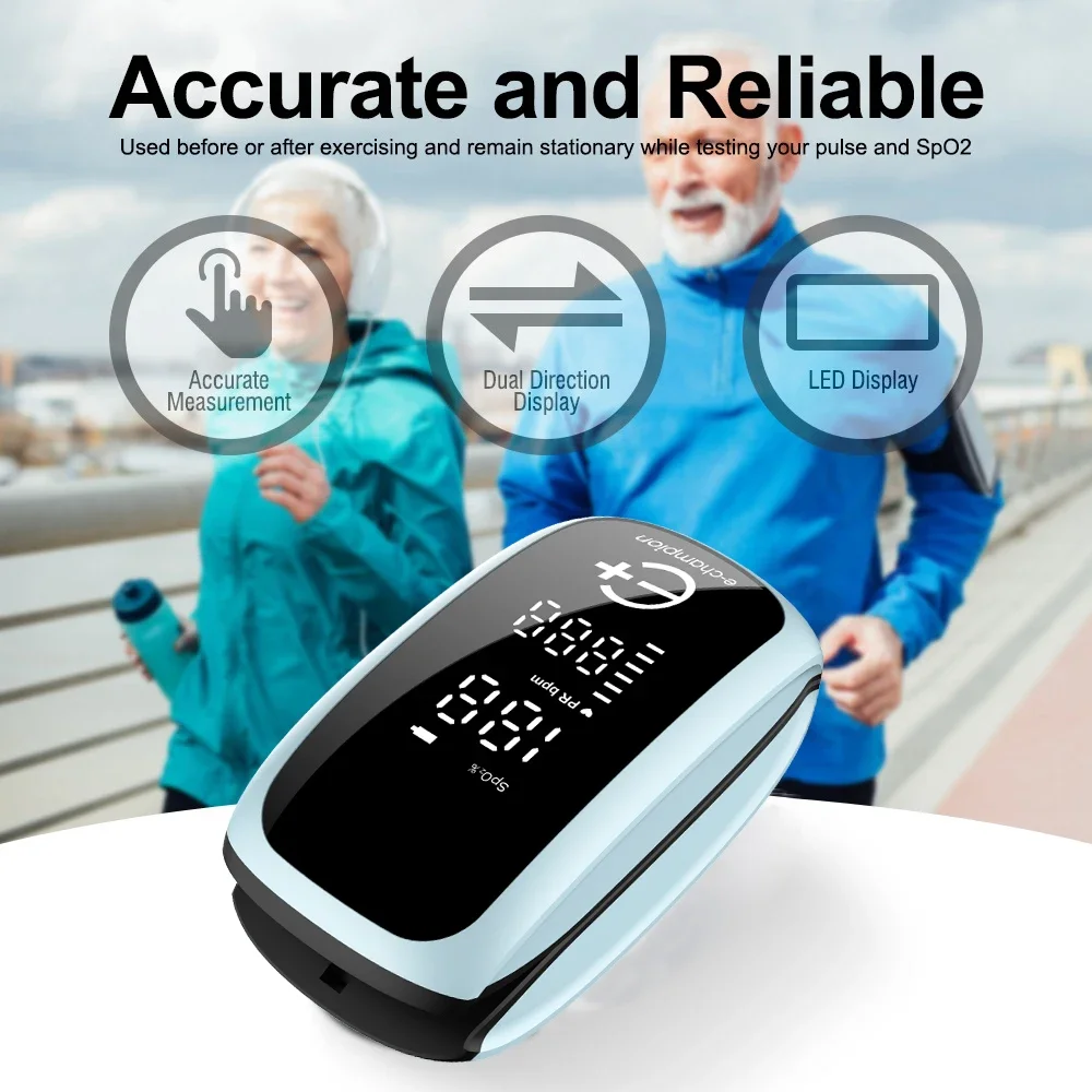 5 Buah Tali Oksimeter Medis Da - Pulse Oximeter Fingertip Rechargeable ulasan dan harga